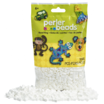 PERLER 1000 BEADS BLANCO