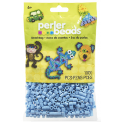 PERLER 1000 BEADS AZUL PASTEL